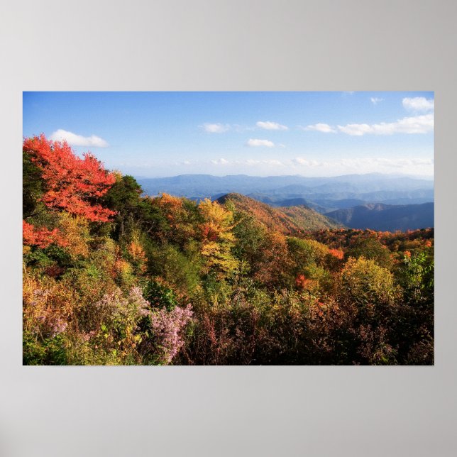 Blue Ridge Mountains Print (Front)