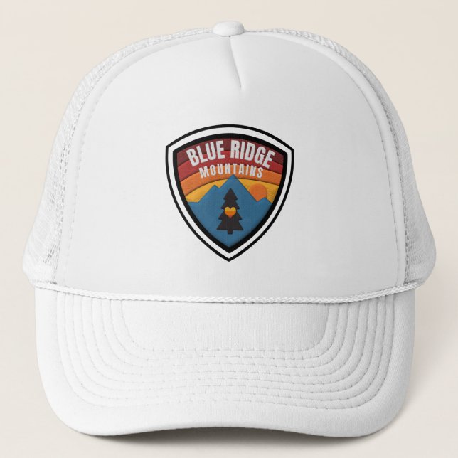 Blue Ridge Mountains     Trucker Hat (Front)
