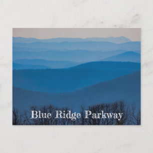 Blue Ridge Parkway Layers Postcard