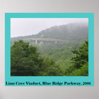 Blue Ridge Parkway Linn Cove Viaduct Poster