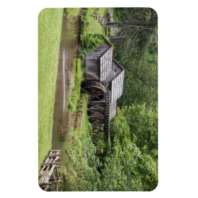 Blue Ridge Parkway - Mabry Mill 2 Magnet (Vertical)