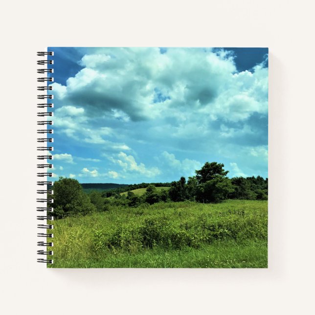 Blue Ridge Parkway near Floyd, Virginia Notebook (Front)