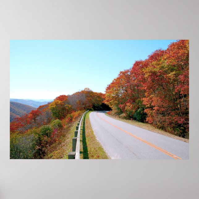 Blue Ridge Parkway Poster (Front)
