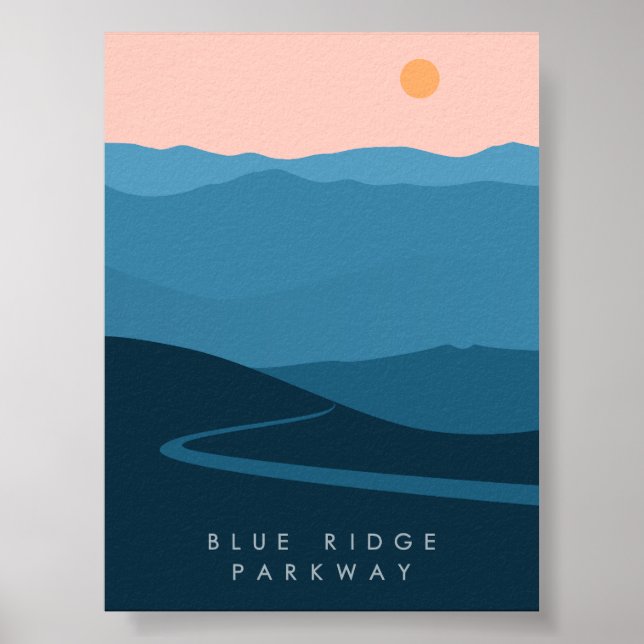 Blue Ridge Parkway Poster (Front)