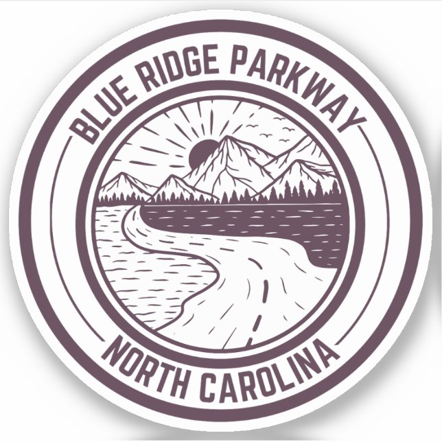   Blue Ridge Parkway Scenic Byway Virginia North C (Front)