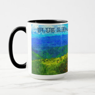 Blue Ridge Parkway WaterColor Mug