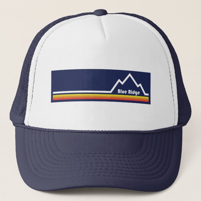 Blue Ridge Trucker Hat (Front)