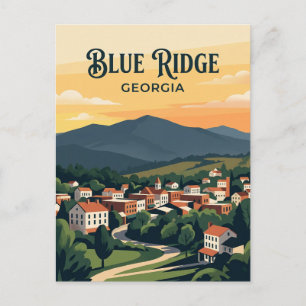 Blue Ridge USA Postcard