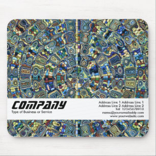 Blue Ripples, Business Mouse Pad