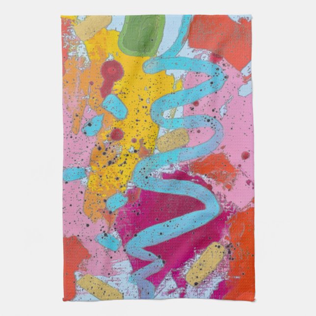 Blue River Kitchen Towel (Vertical)