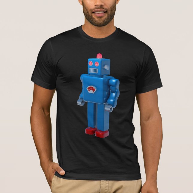 Blue Robot T-Shirt (Front)