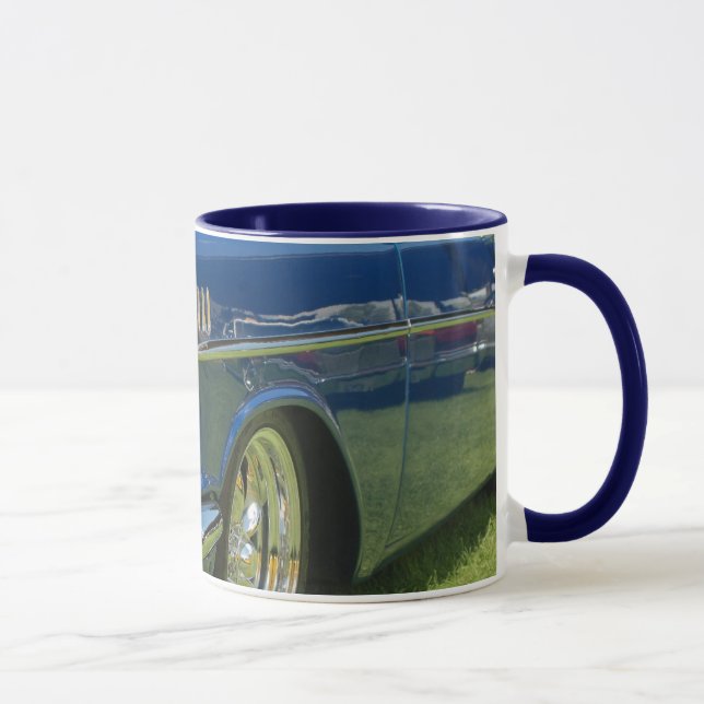 Blue Rod Car Mug (Right)