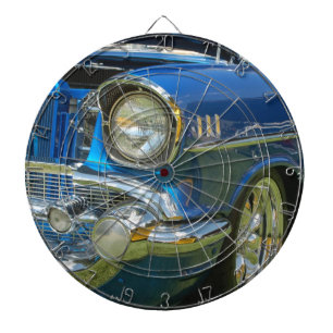 Blue Rod Dart Board