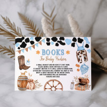 Blue Rodeo Cowboy Wild West Books for Baby