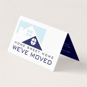 Blue Rooftop, Change of Address Card
