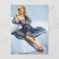 Blue Room Pin Up