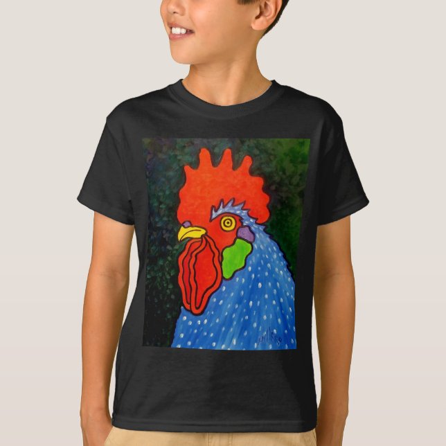 Blue Rooster 14 T-Shirt (Front)