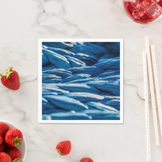 Blue Rope Napkin (Insitu)