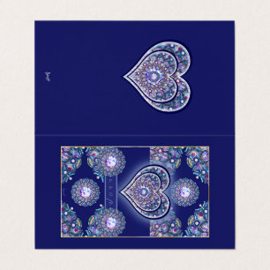 Blue Rosace