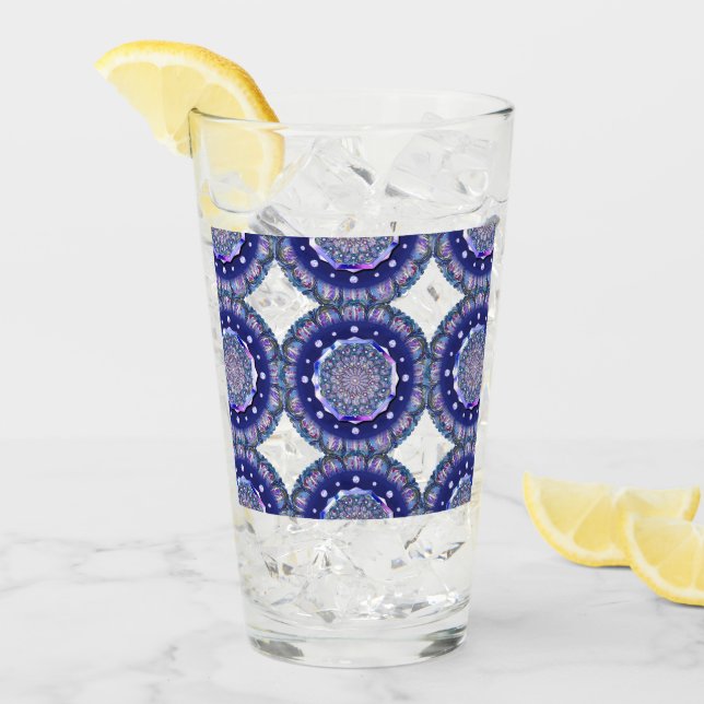 Blue Rosace Glass (Front Ice)
