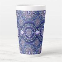Blue Rosace