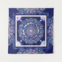 Blue Rosace