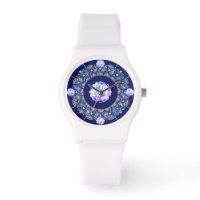 Blue Rosace