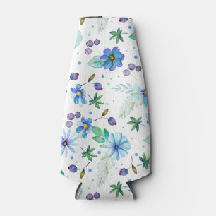 Blue rose bottle cooler