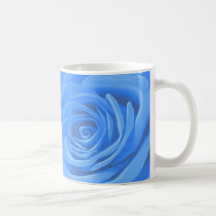 Blue Rose Coffee Mug