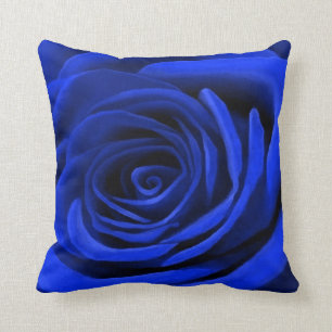Blue Rose Cushion