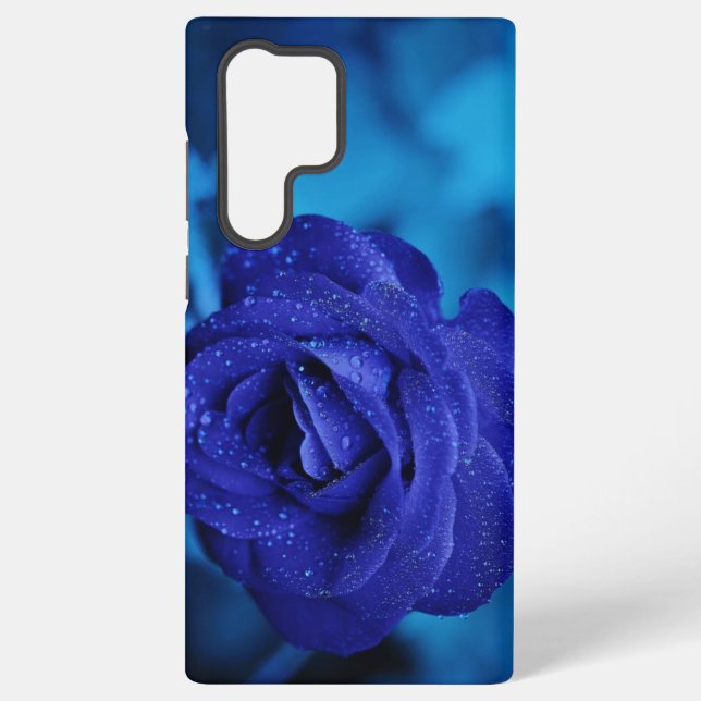 Blue Rose Galaxy 22 Case (Back)