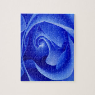 blue rose jigsaw puzzle