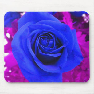 Blue Rose Mouse pad