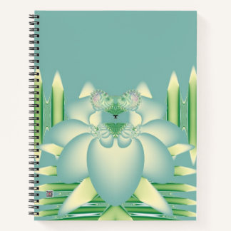Blue Rose Notebook