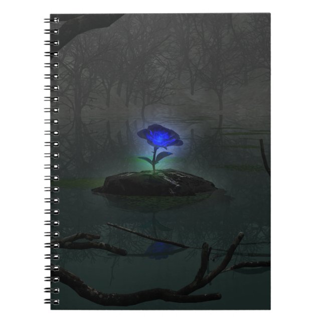 Blue Rose Notebook (Front)
