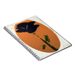 Blue Rose Notebook