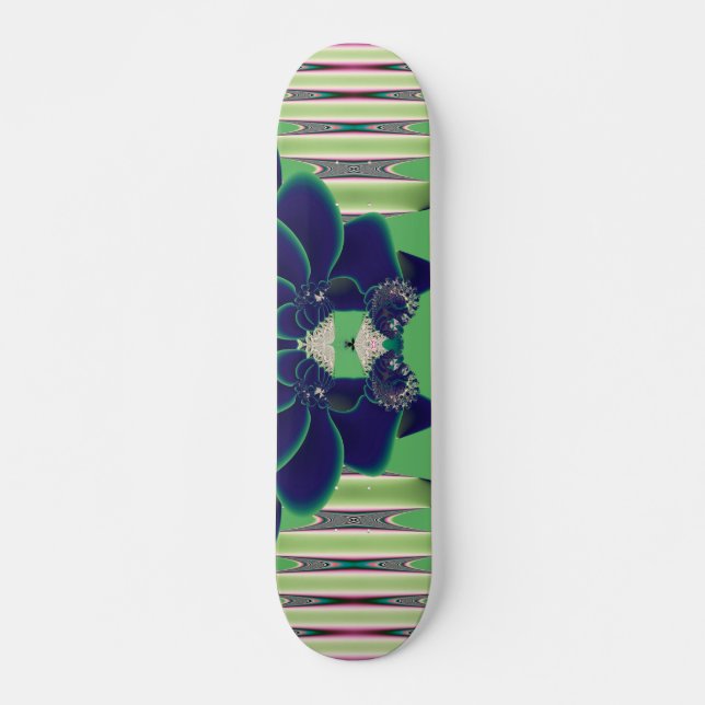 Blue Rose Skateboard (Front)