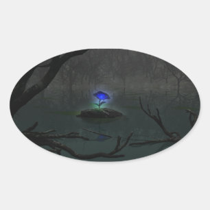 Blue Rose Stickers