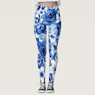 blue rose symphony leggings