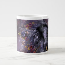 Blue Rose Unicorn Jumbo Speciality Mug