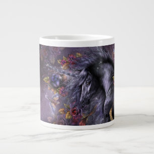 Blue Rose Unicorn Jumbo Speciality Mug