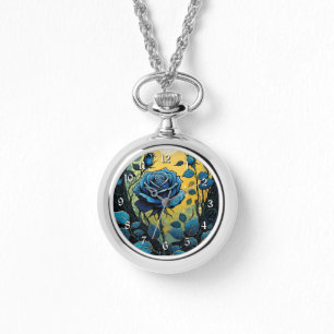 Blue Rose Vines 2 Watch