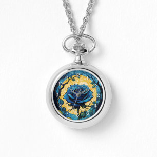 Blue Rose Vines 3 Watch