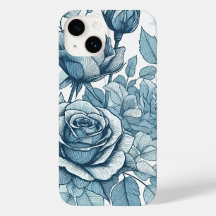 Blue Roses Case-Mate iPhone 14 Case