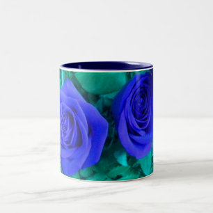 Blue Roses Mug