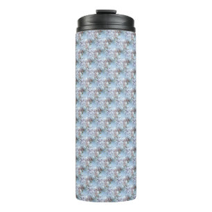 Blue Roses Tea tumbler 