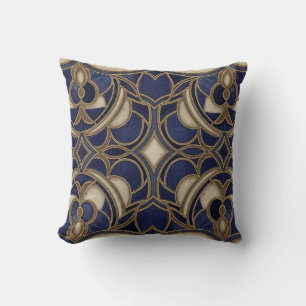 blue royal cushion
