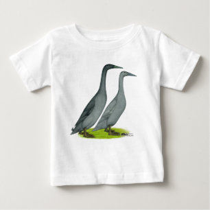 Blue Runner Ducks Baby T-Shirt