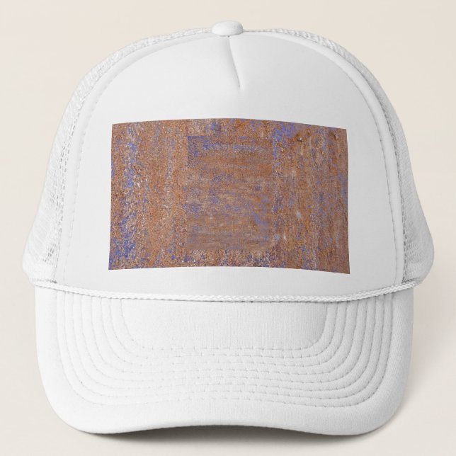 Blue Rust Trucker Hat (Front)