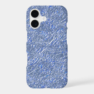 Blue rustic and silver effect
